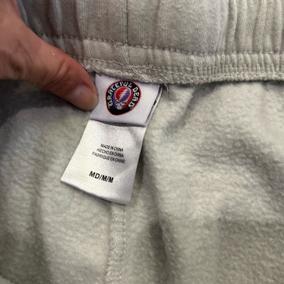 Grateful Dead Women's Lightning Skull Tie-Dye Crewneck Sweatshirt Jogger 2-Piece - Picture 5 of 11